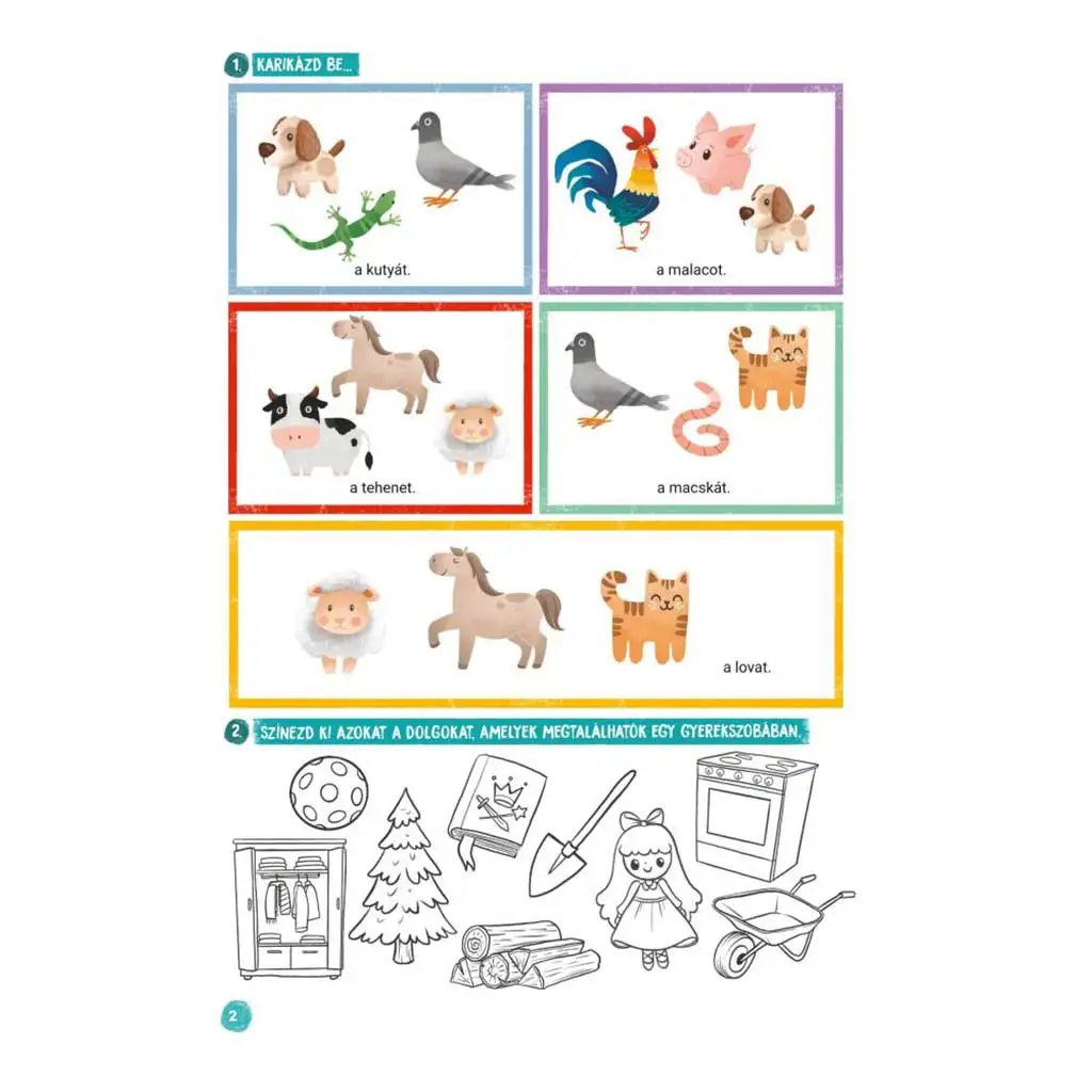 Minitanoda - Iskolaelőkészítő feladatok kiscsoportosoknak kép 2