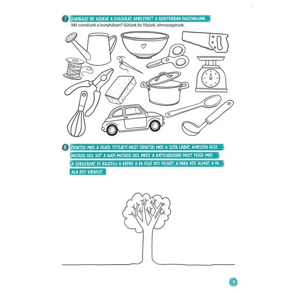 Minitanoda - Iskolaelőkészítő feladatok kiscsoportosoknak kép 5