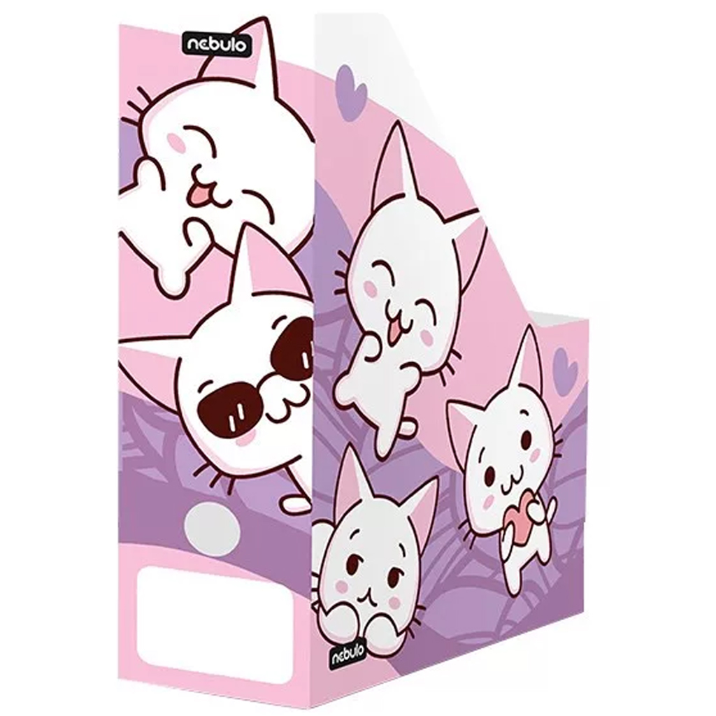 Nebulo: Karton irattartó papucs Cica