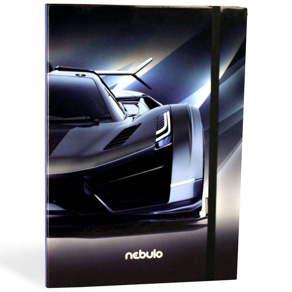 Nebulo: Füzetbox A/4-es méretben sportautó