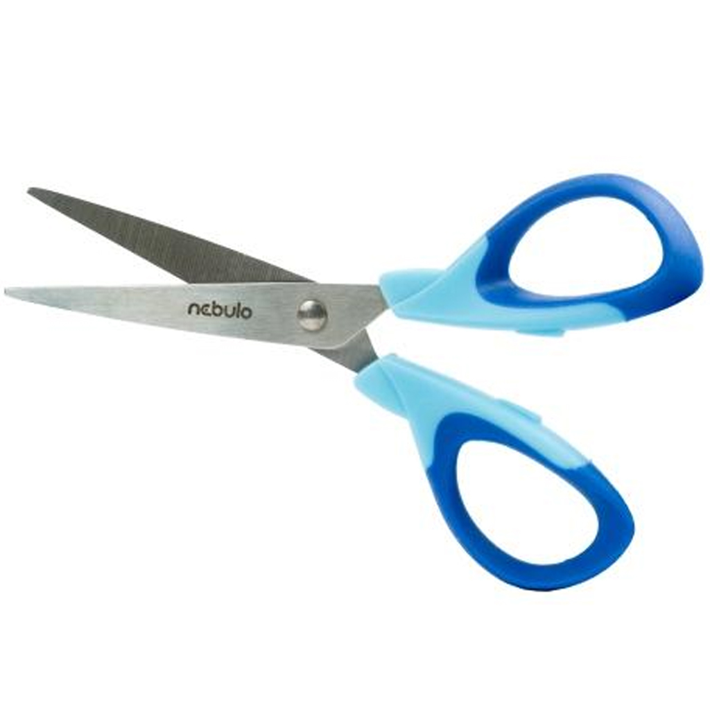 Nebulo: Ergonomikus iskolai olló 14cm-es kétféle változatban kép 3