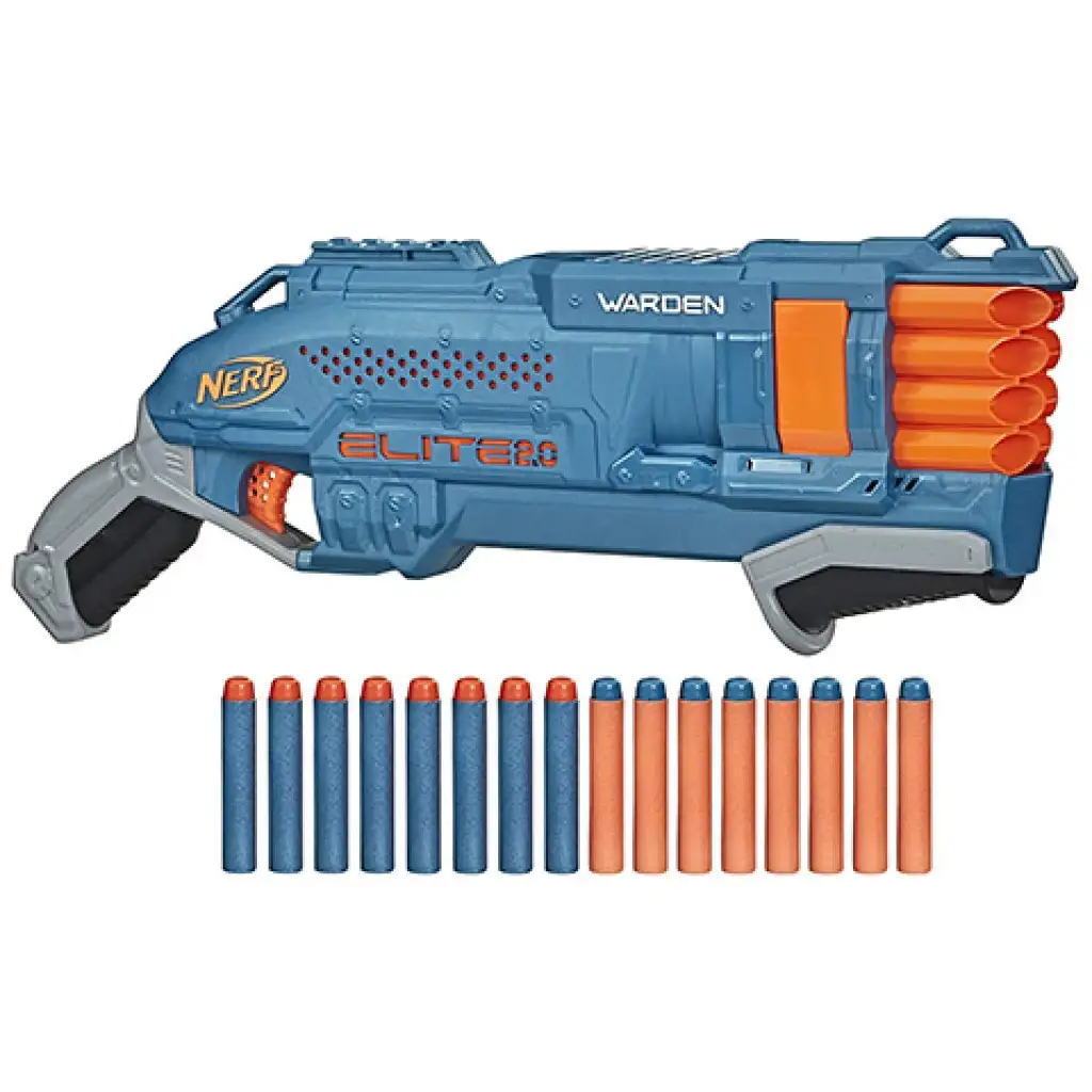 Nerf Elite 2.0 Warden DB-8 szivacslövő fegyver 16 lőszerrel - Hasbro kép 2