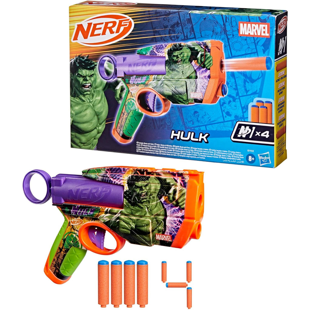 Nerf: Marvel Hulk szivacslövő fegyver - Hasbro