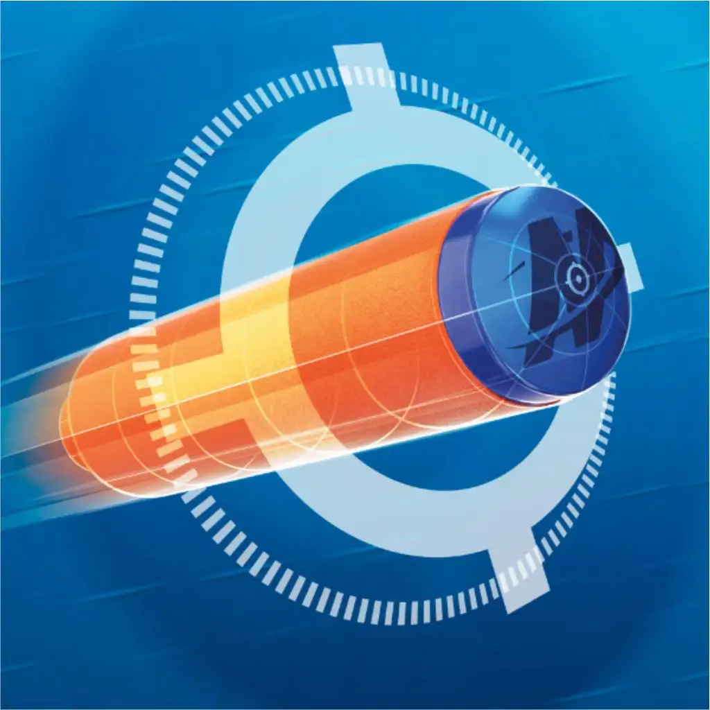 Nerf: N Series: Ward szivacslövő fegyver - Hasbro kép 4