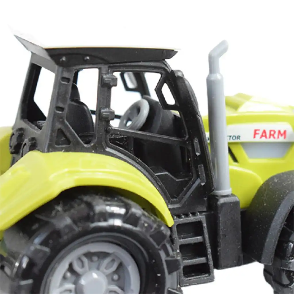 Farmer's Tale: Mezőgazdasági traktor fénnyel és hanggal 11cm kép 4
