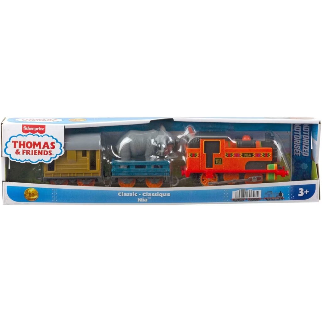 Fisher-Price: Thomas és barátai - Nia motorizált mozdony rakománnyal - Mattel