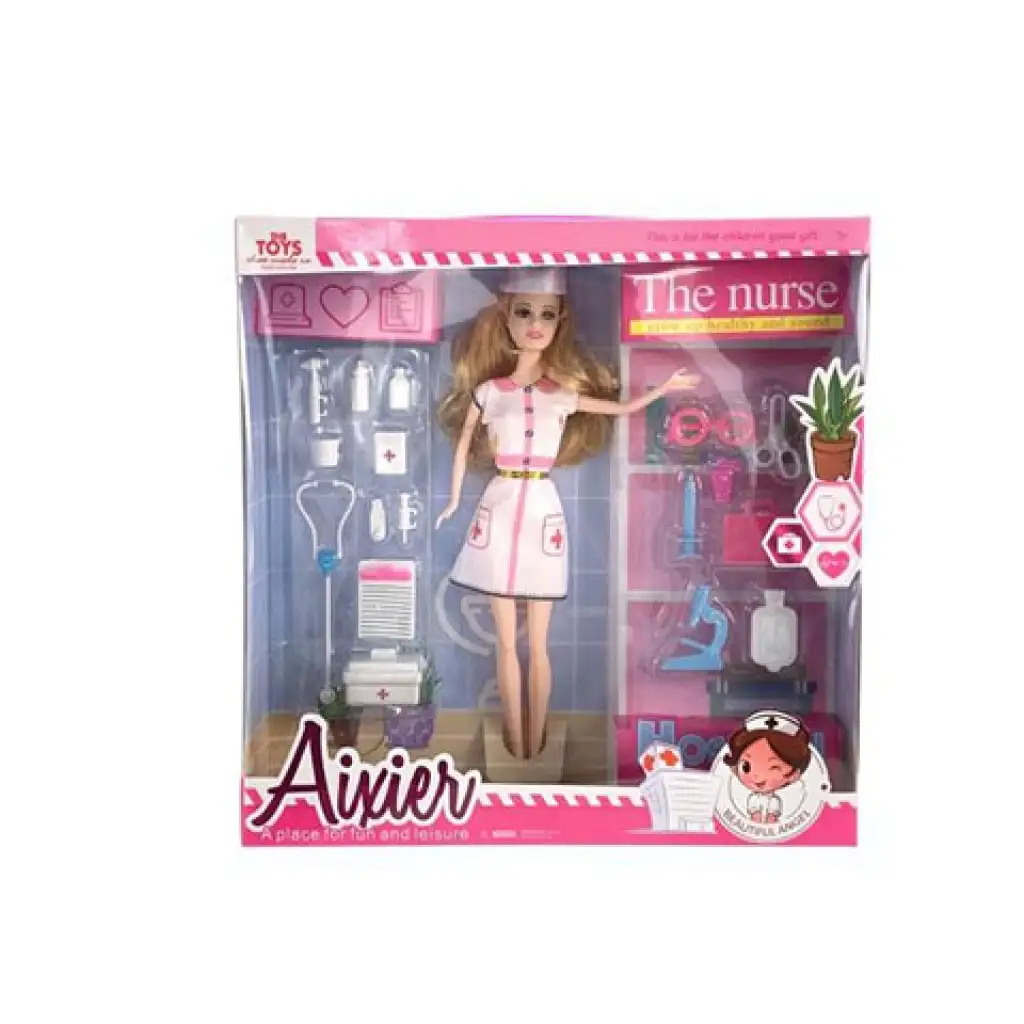 Nicky baba ápolónő szettben 29cm-es