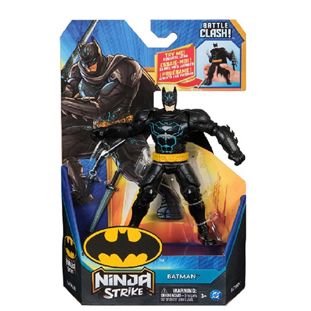 DC Ninja Strike: Battle Clash Batman figura 15cm - Spin Master
