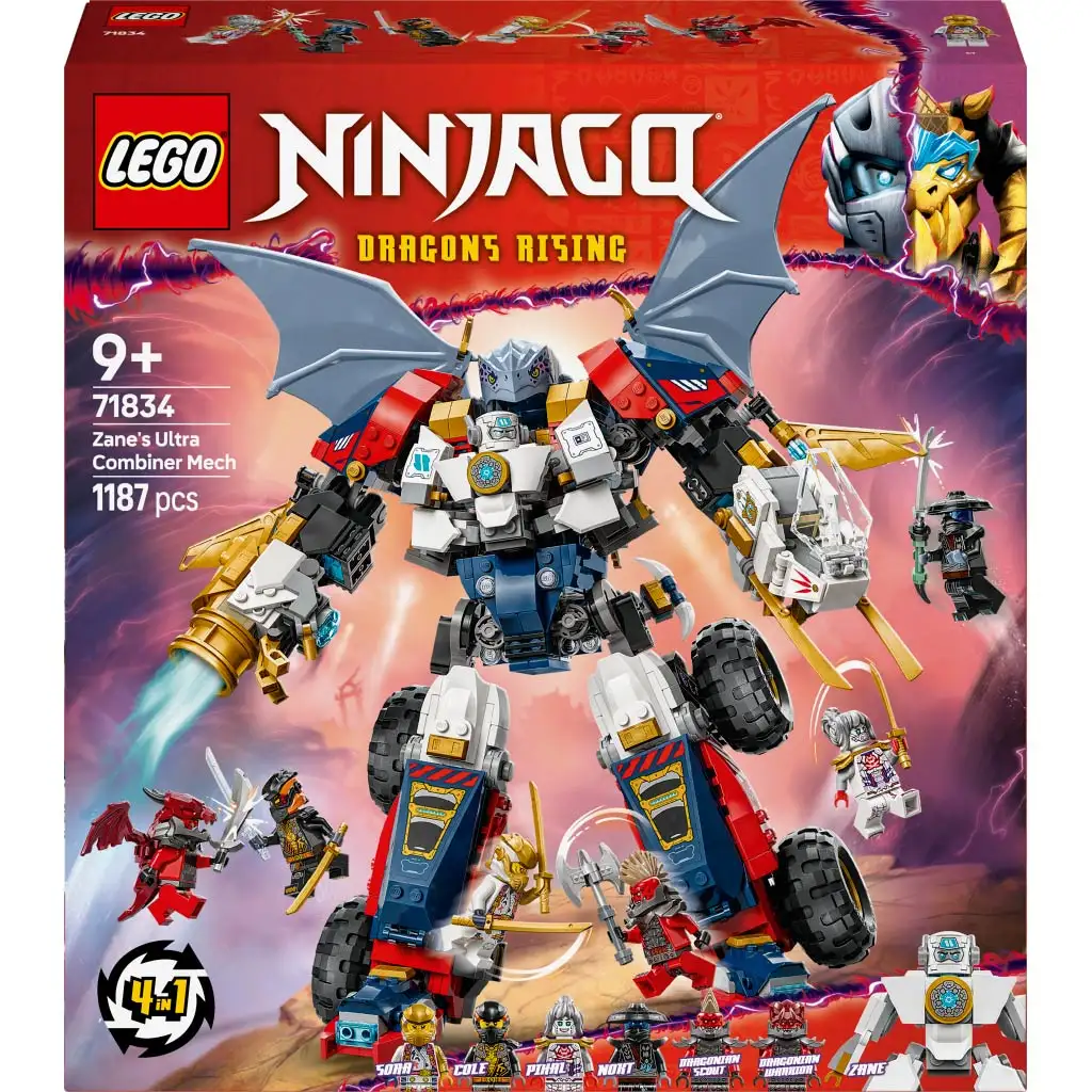 LEGO® Ninjago: Zane kombinálható ultra robotja (71834)