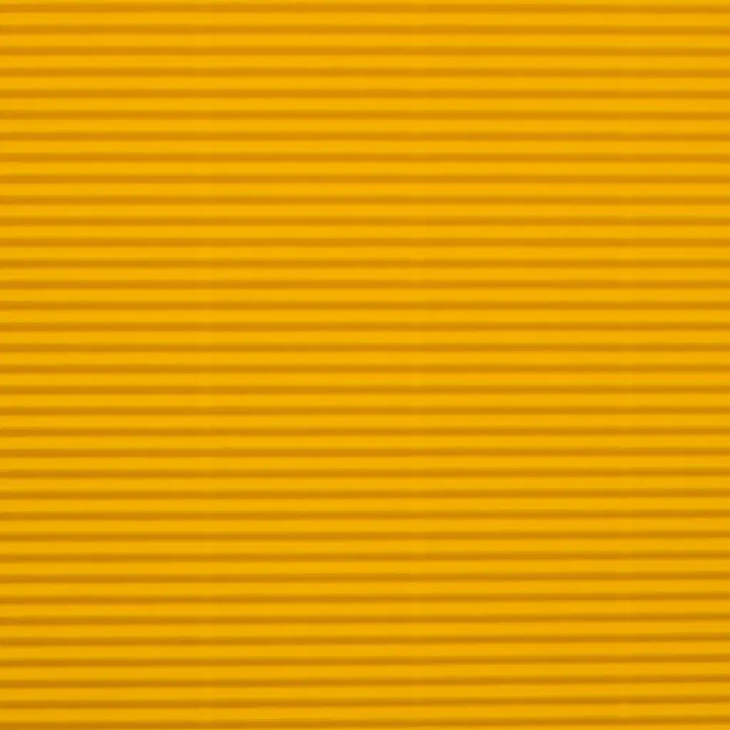 Okkersárga 3D dekor hullámkarton B2 50x70cm 1db