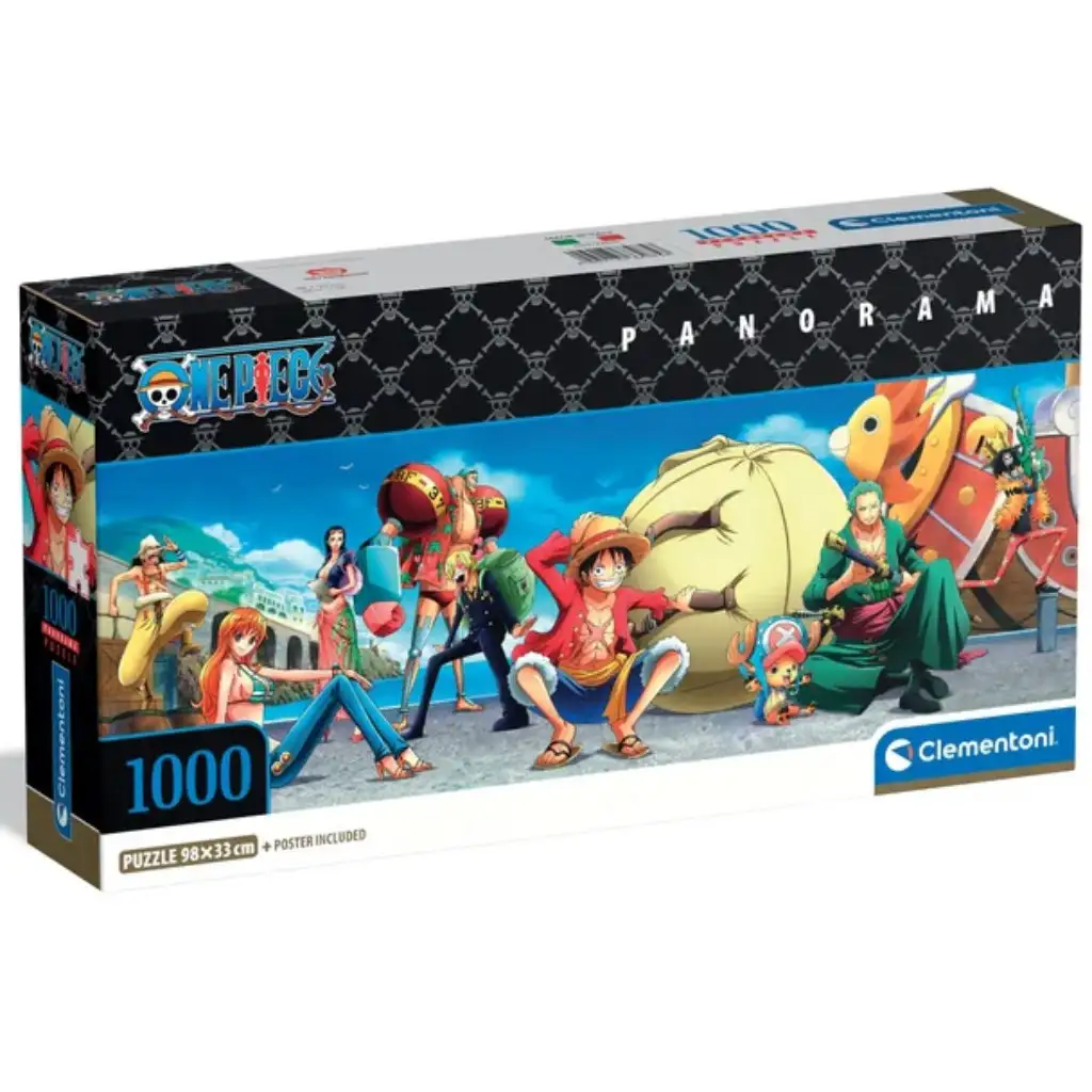 One Piece HQC 1000db-os panoráma puzzle - Clementoni