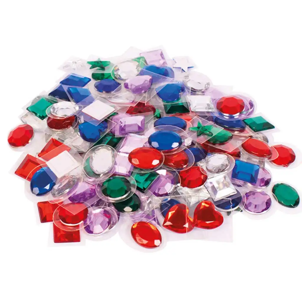 PlayBox: Öntapadós kristály kövek 150db-os 10-14mm kép 2