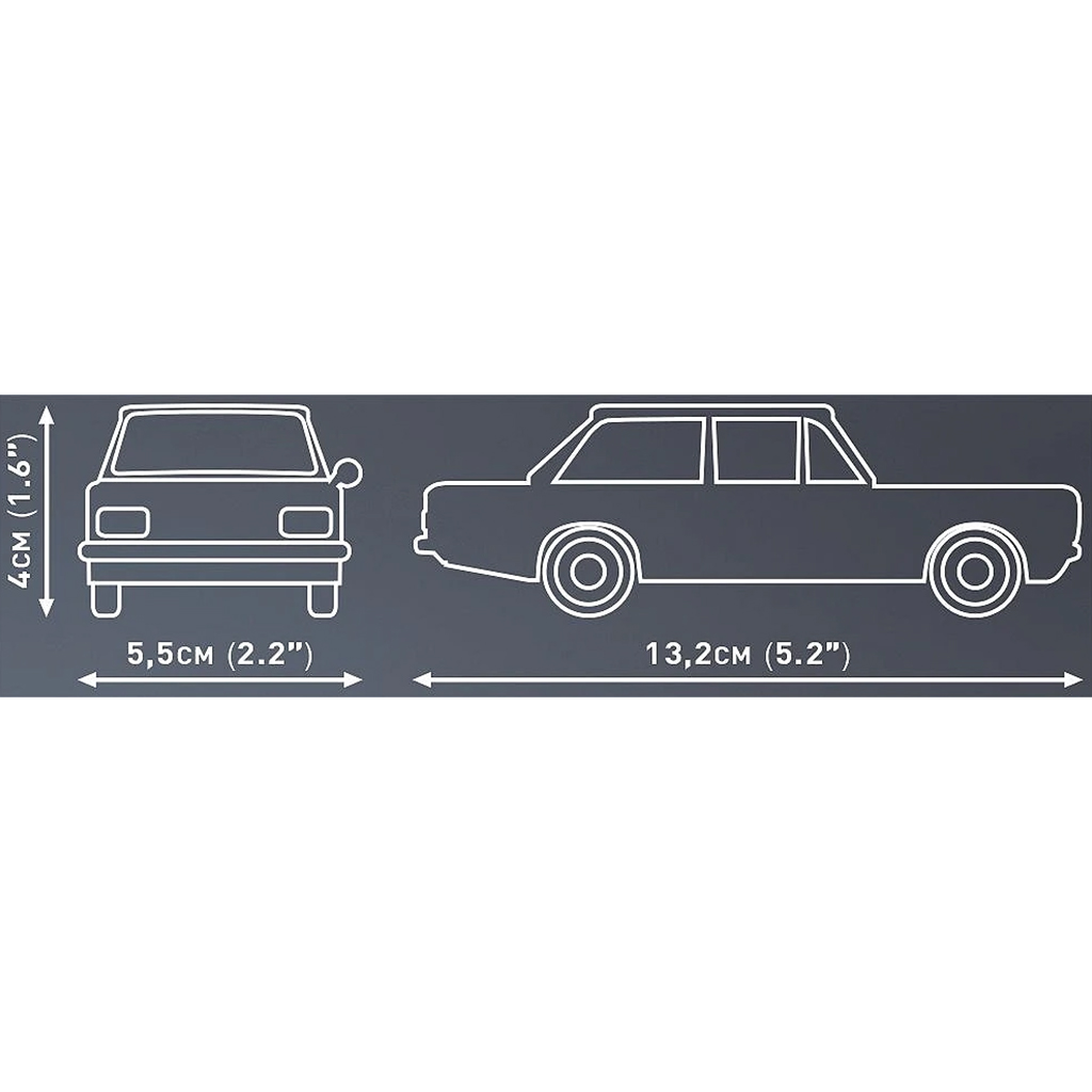 COBI: Opel Rekord C 1900 L építőjáték (24598) kép 4