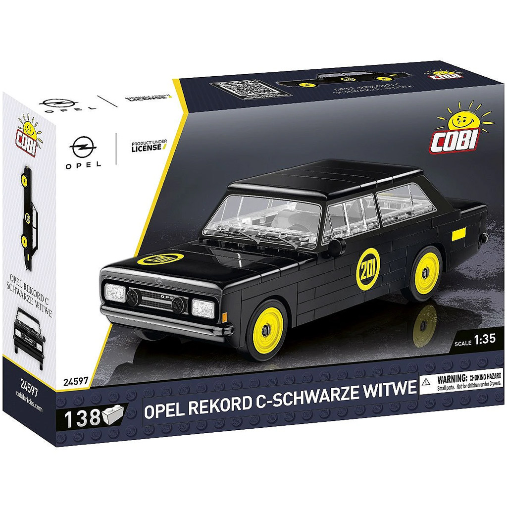 COBI: Opel Rekord C Fekete Özvegy építőjáték (24597)