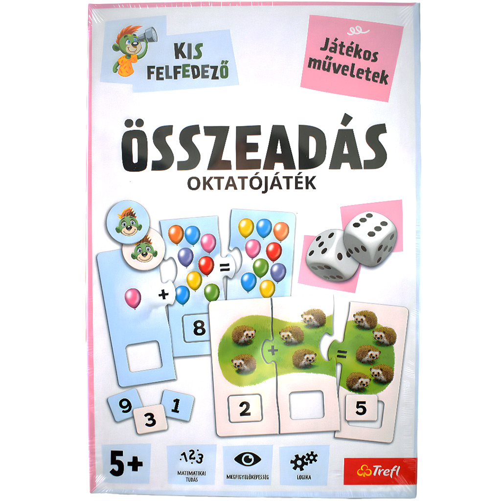 Kis felfedező: Összeadás oktatójáték - Trefl