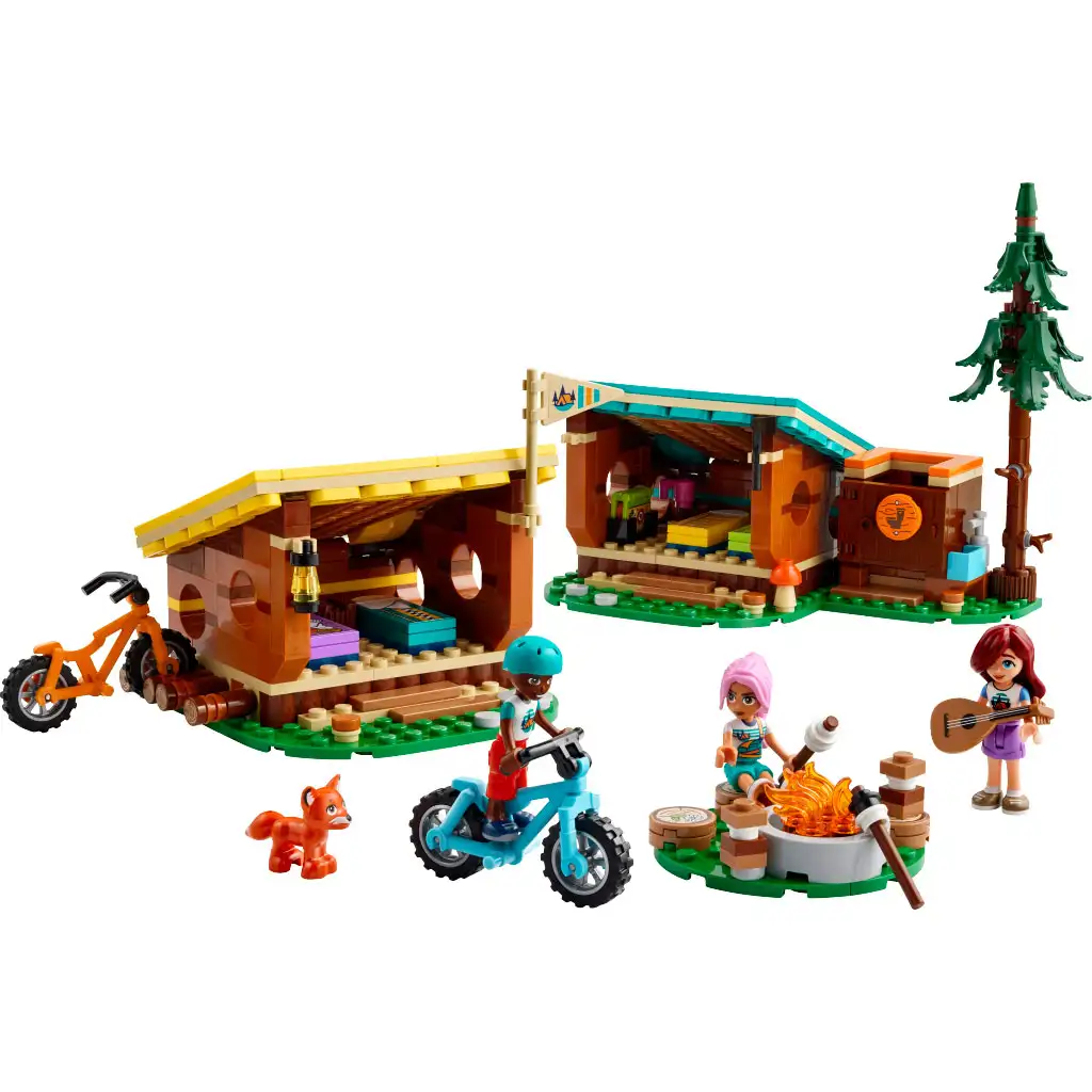 LEGO® Friends: Otthonos kabinok a kalandtáborban (42624) kép 5
