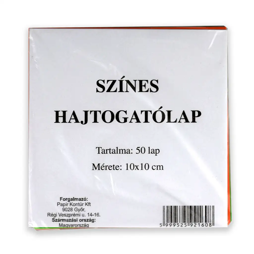 Hajtogatólap 10x10cm-es 50db-os szett
