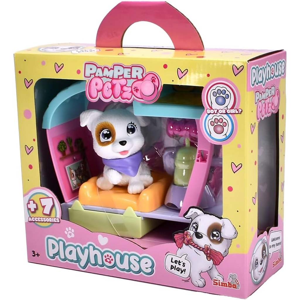 Pamper Petz: Mini játszóház kutyussal - Simba Toys