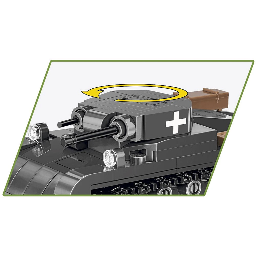 COBI: Panzer II Ausf. A építőjáték (2718) kép 3