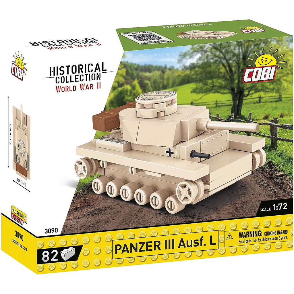 COBI: Panzer III Ausf. L német harckocsi építőjáték (3090)