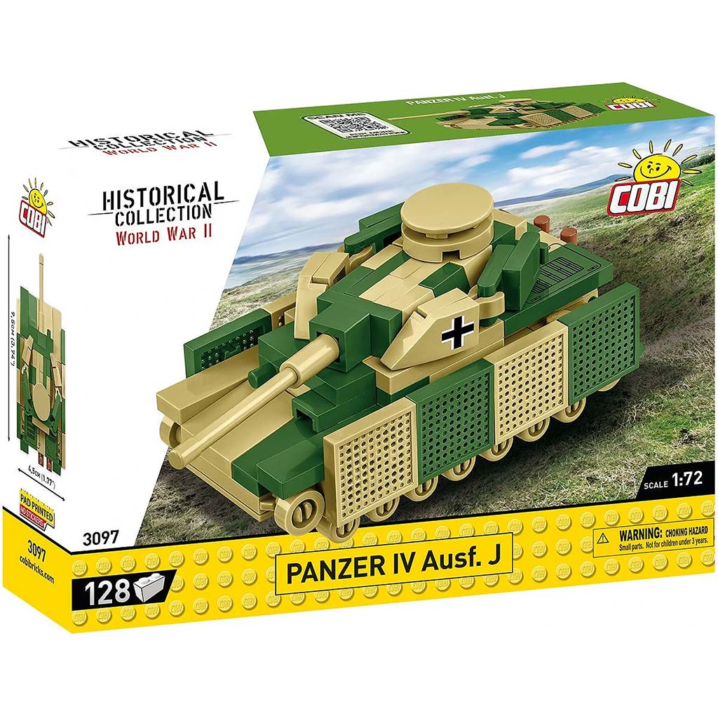 COBI: Panzer IV Ausf. J páncélozott harckocsi építőjáték (3097)