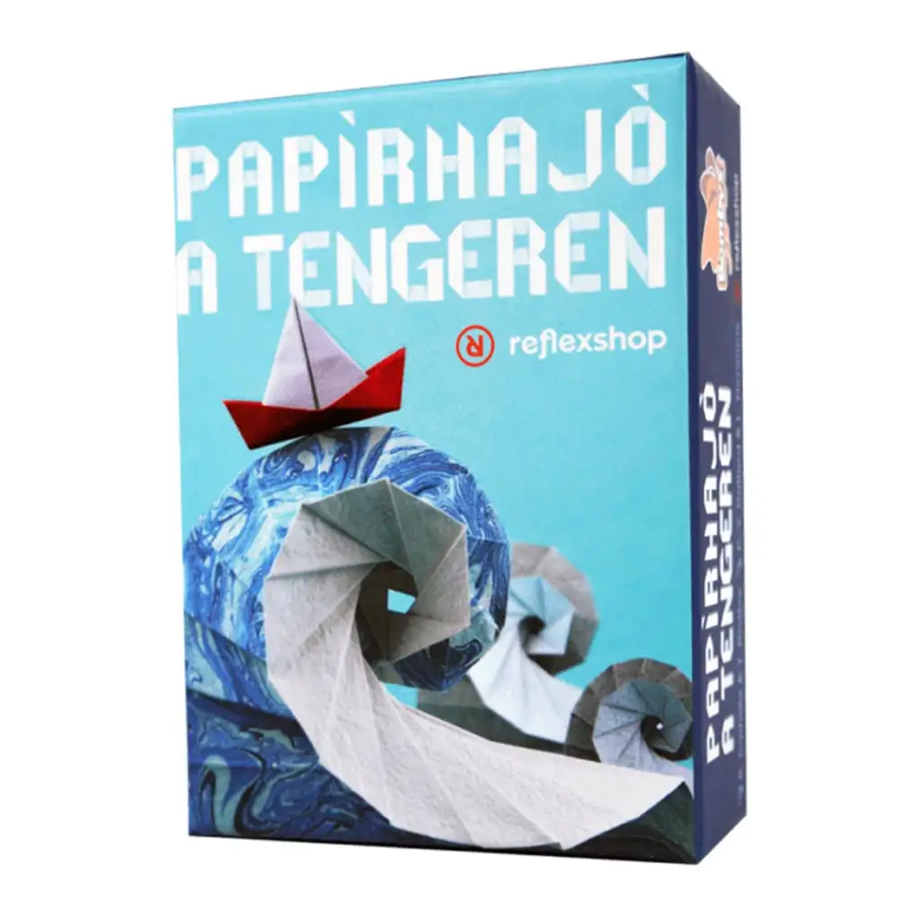 Papírhajó a tengeren kártyajáték