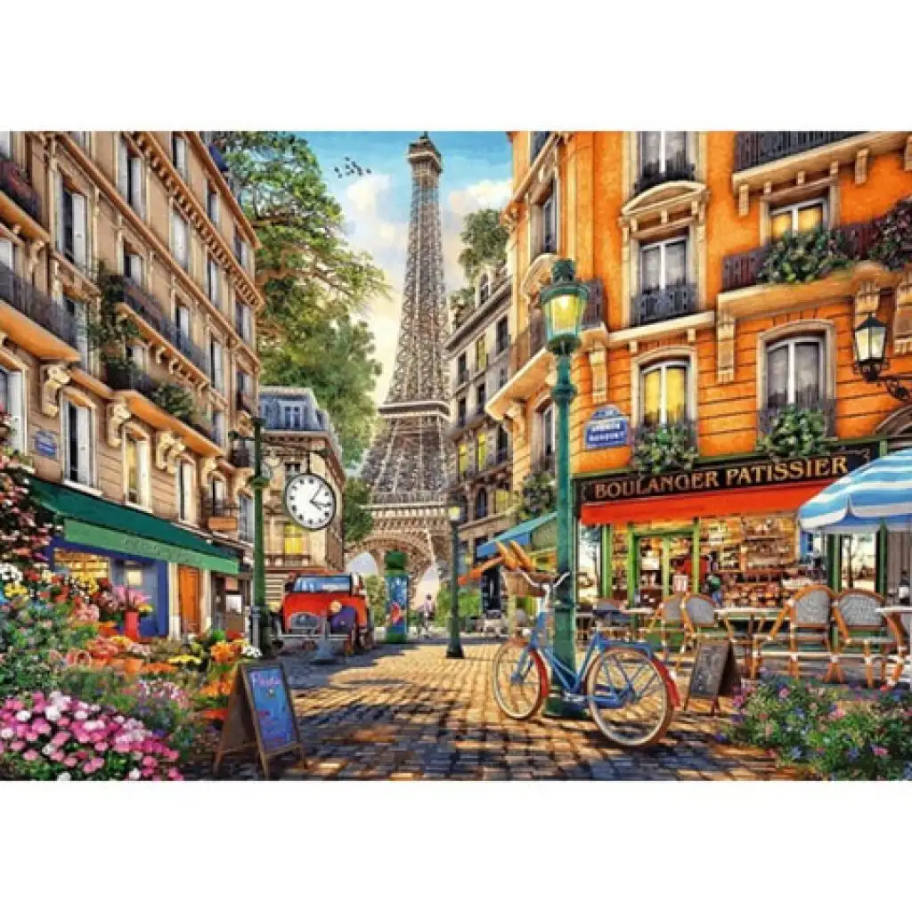Délután Párizsban puzzle 2000db-os - Trefl kép 2