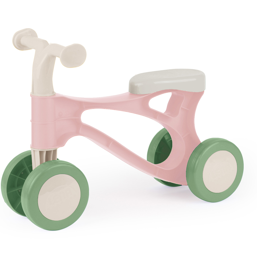 LENA: Lábbal hajtós pasztell rózsaszín kismotor