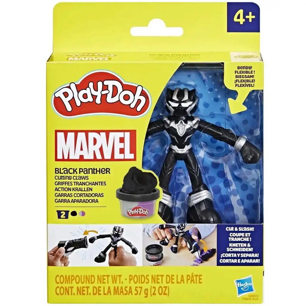 Play-Doh: Marvel Fekete Párduc játékszett - Hasbro