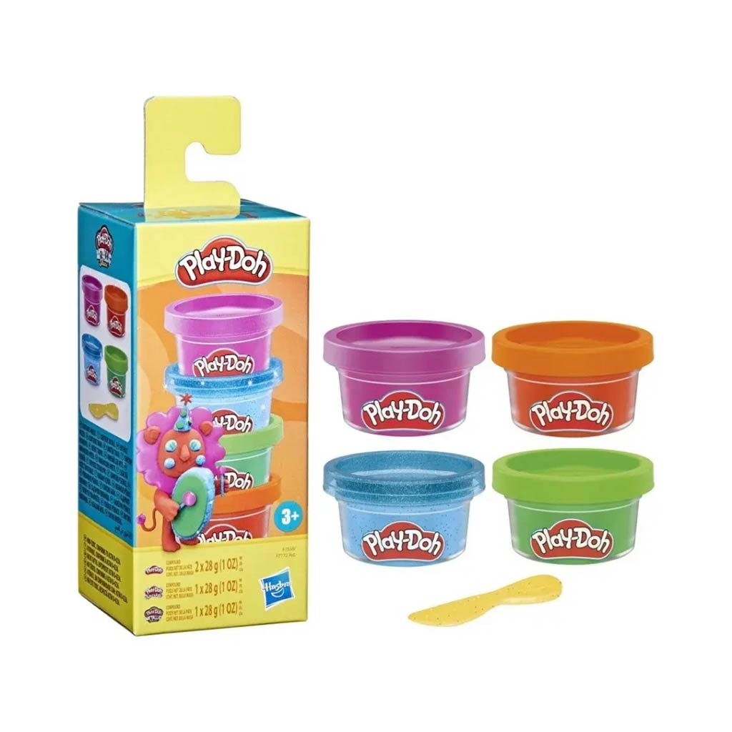 Play-Doh: Oroszlános mini 4db-os gyurma szett - Hasbro kép 2