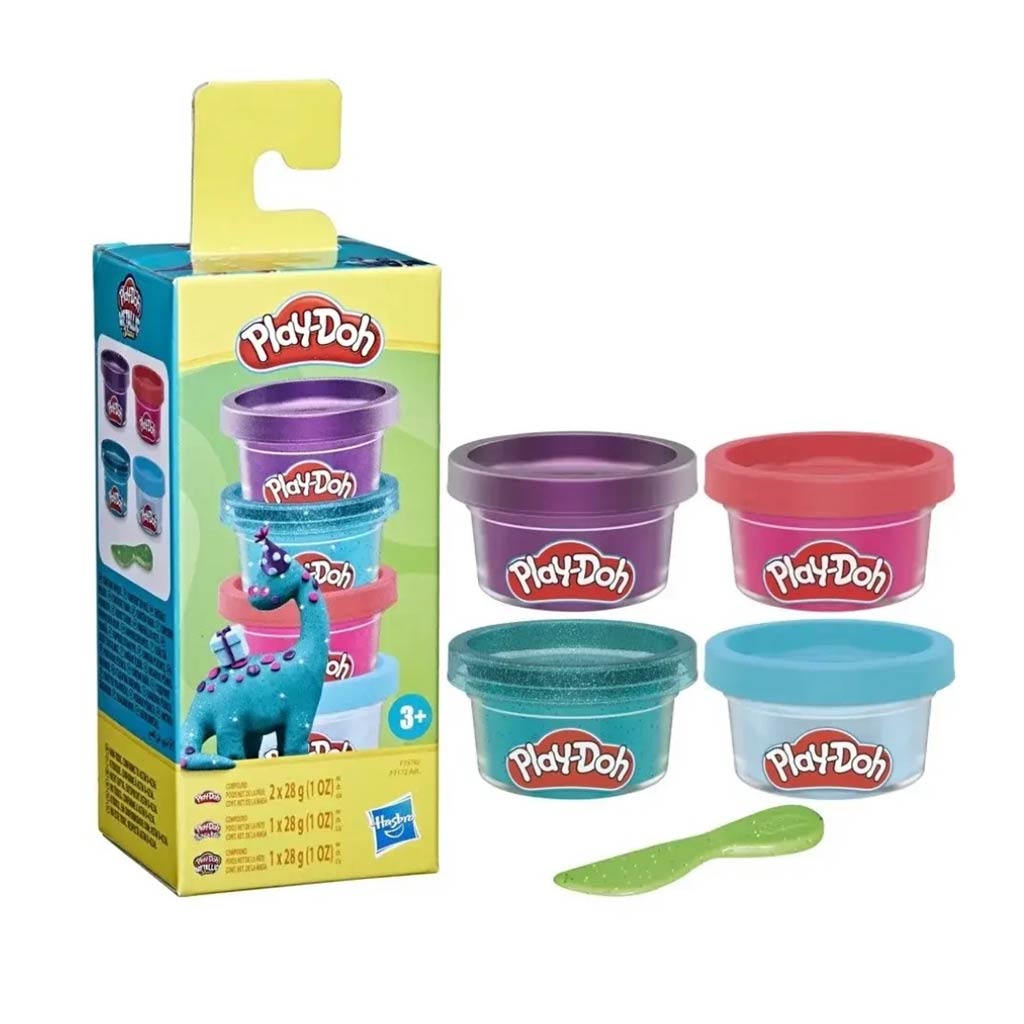 Play-Doh: Dinós mini 4db-os gyurma szett - Hasbro kép 2