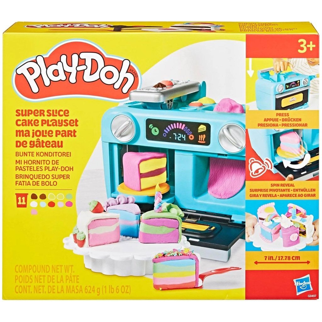 Play-Doh: Csodás tortaszelet gyurma szett 624gr - Hasbro