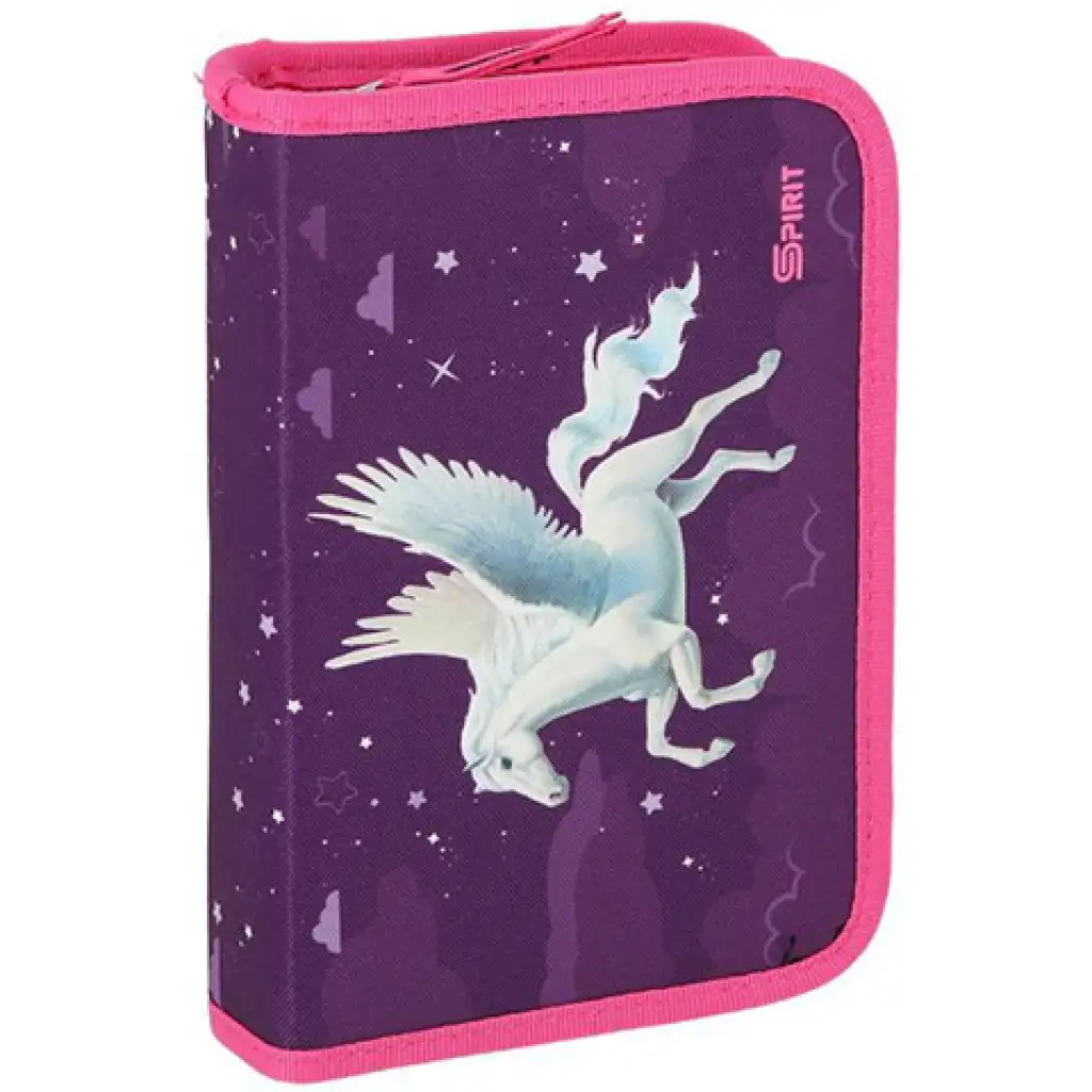 Spirit: Pegazus LED-es, 3D mintás iskolatáska, hátizsák 5db-os szett kép 6