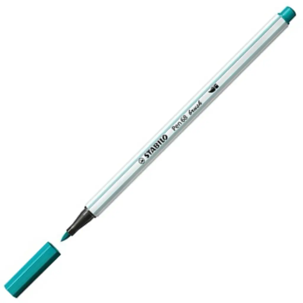 Stabilo: Pen 68 türkizkék ecsetfilc kép 2