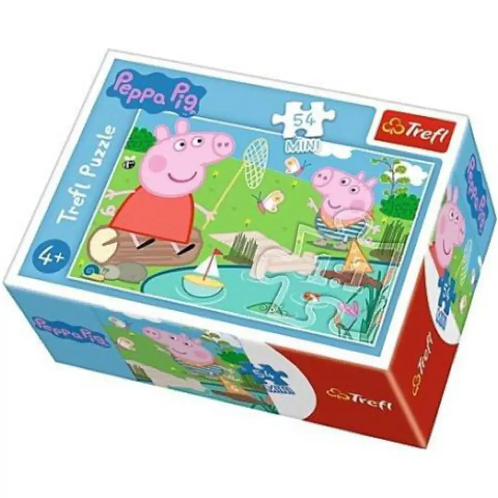 Peppa malac legszebb napjai 54db-os mini puzzle 4 féle - Trefl kép 2