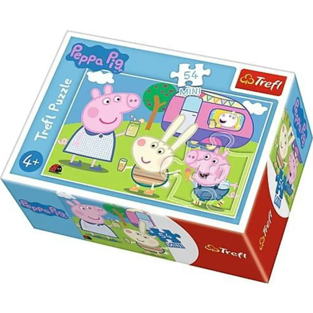 Peppa malac legszebb napjai 54db-os mini puzzle 4 féle - Trefl kép 4