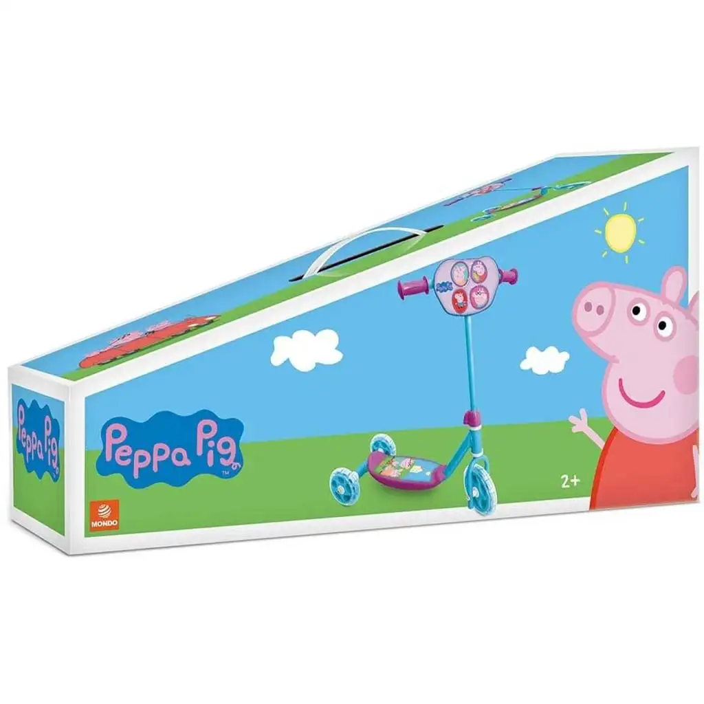 Peppa malac háromkerekű roller - Mondo Toys kép 2