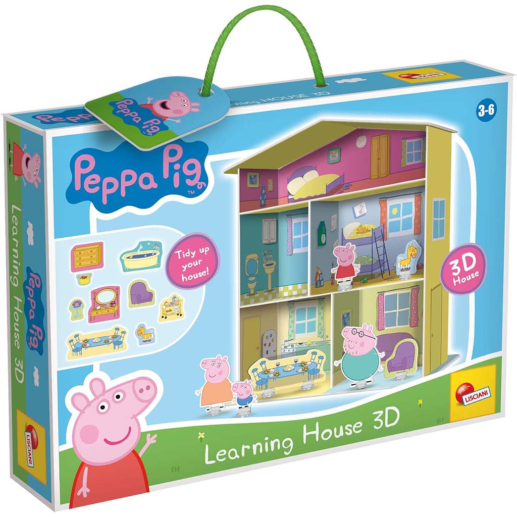 Peppa malac oktató háza 3D - Lisciani