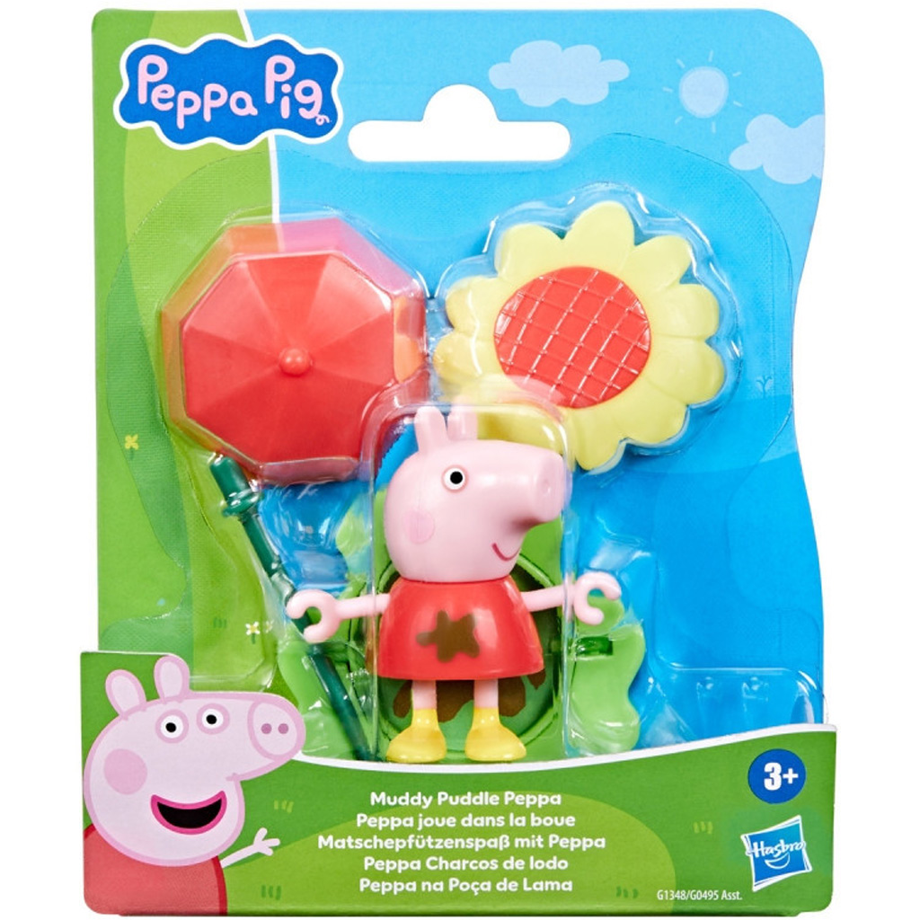 Peppa Malac: Sáros pocsolyás barátok - Peppa játékfigura - Hasbro