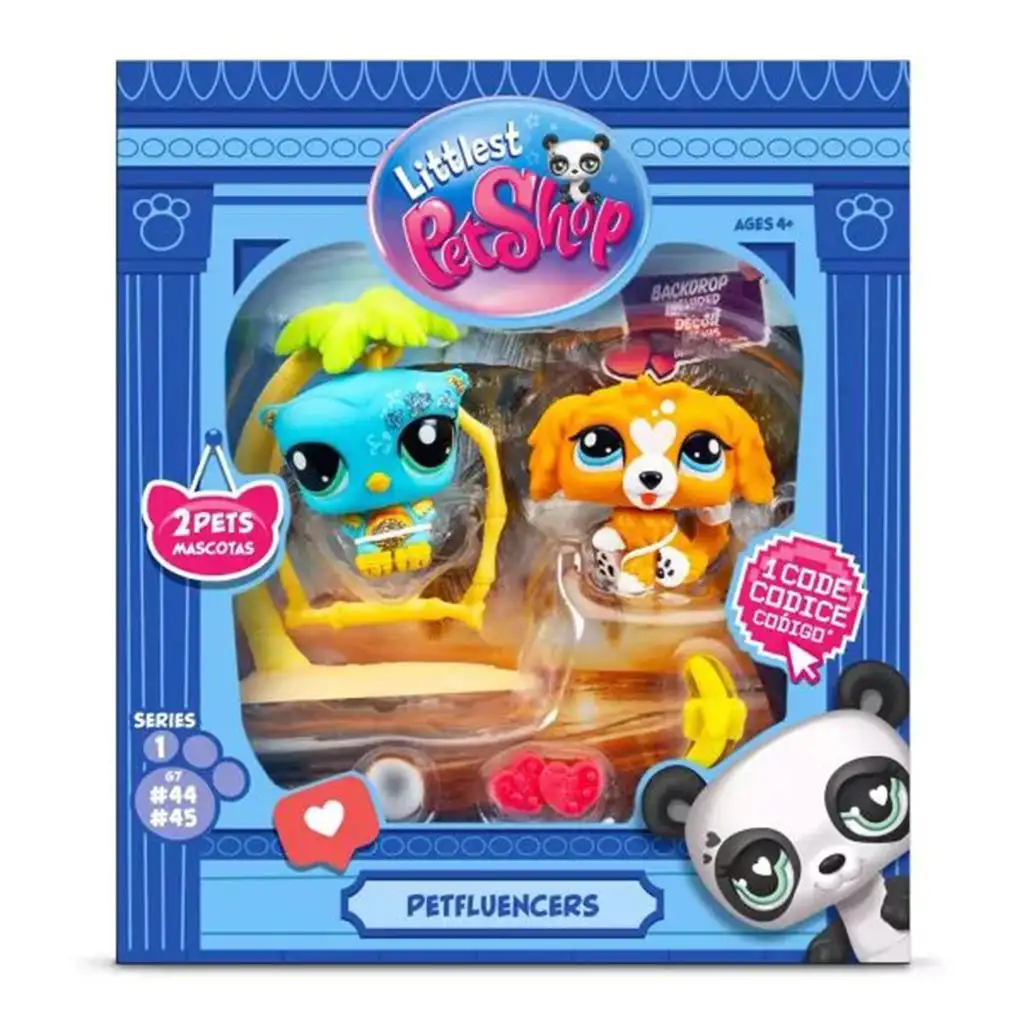 Littlest Pet Shop: Petfluencer szett 2db-os csomag többféle 1db kép 3