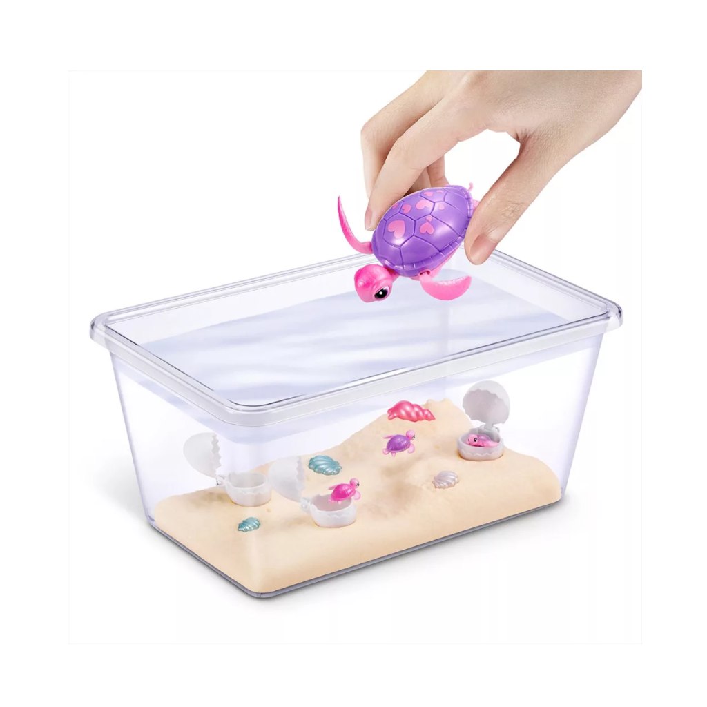 Pets Alive Mama és bébi teknős játékszett kép 3