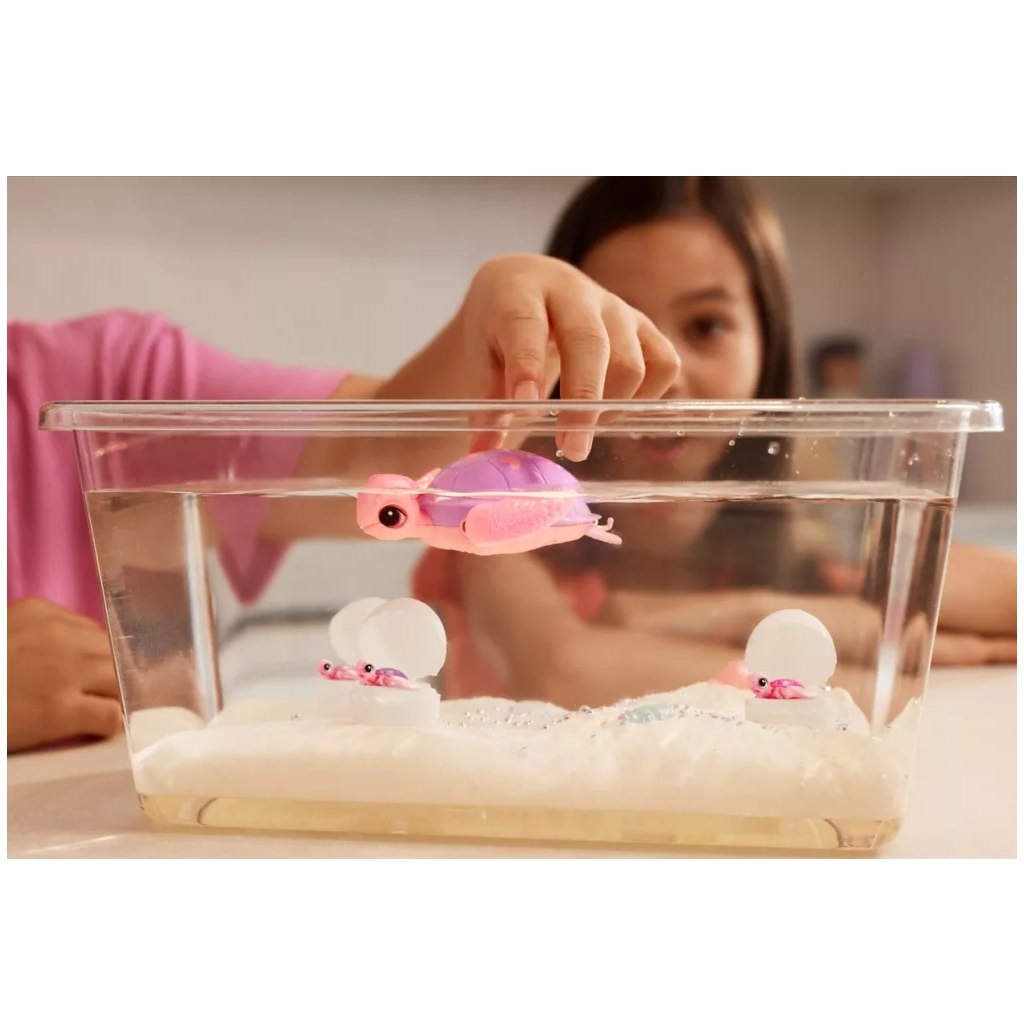 Pets Alive Mama és bébi teknős játékszett kép 2