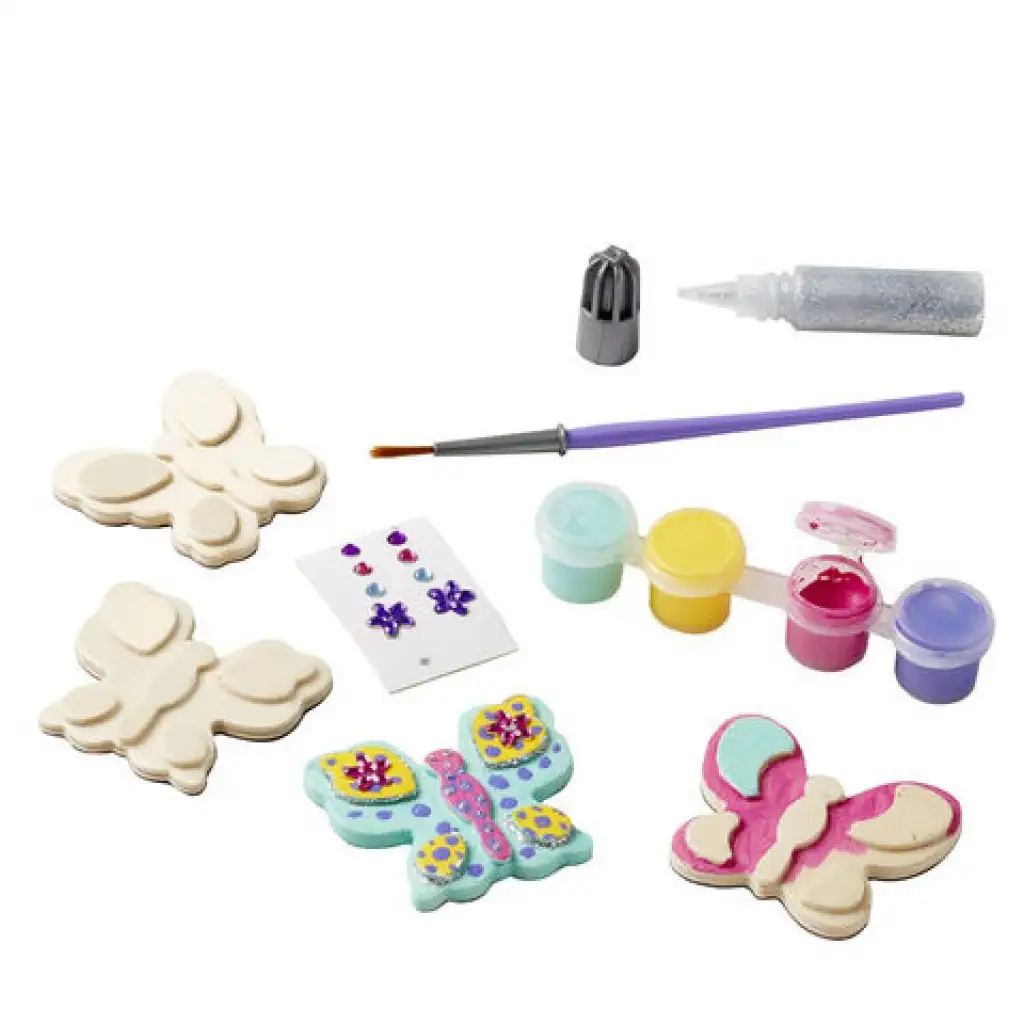 Pillangók fa hűtőmágnes készítő - Melissa & Doug kép 2