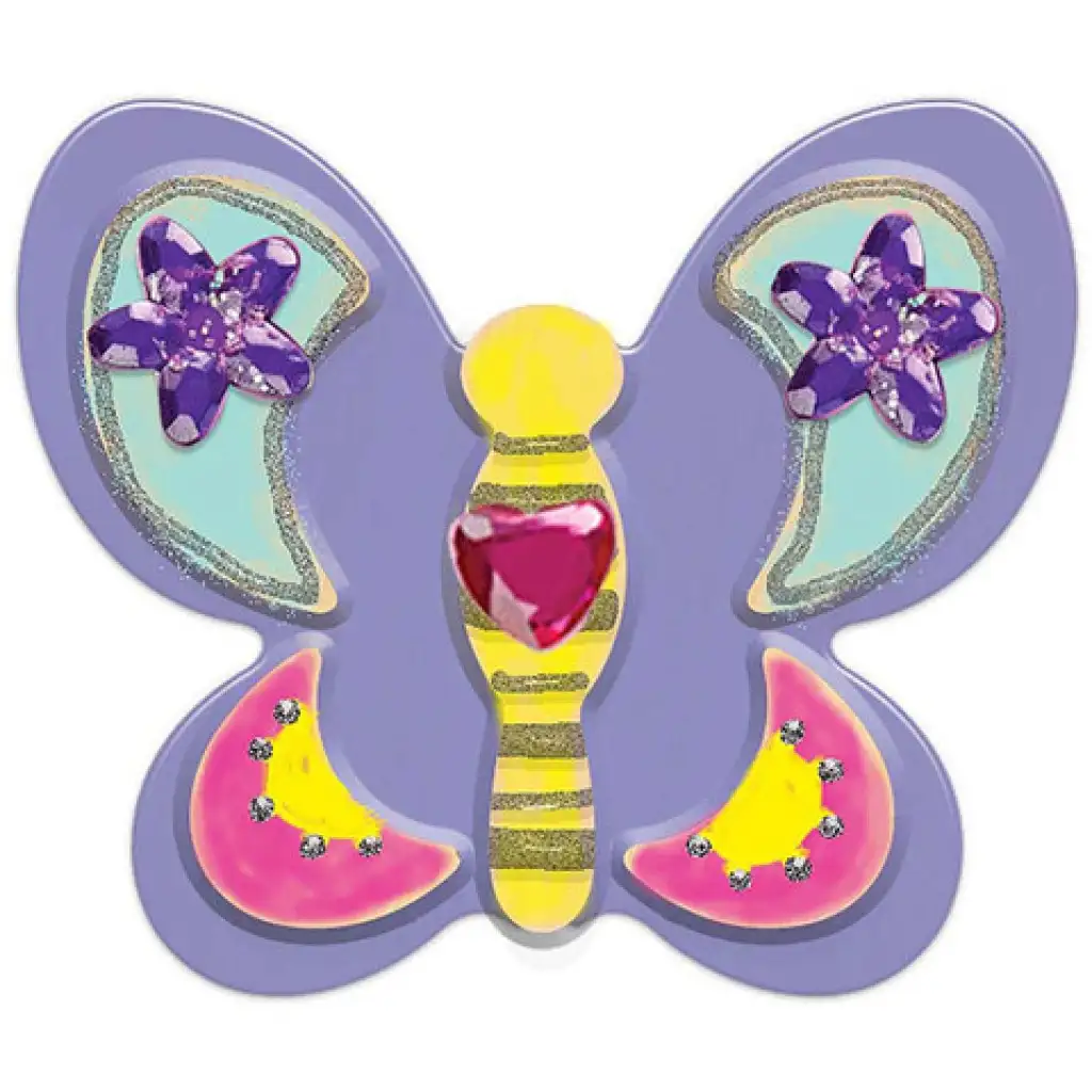 Pillangók fa hűtőmágnes készítő - Melissa & Doug kép 3