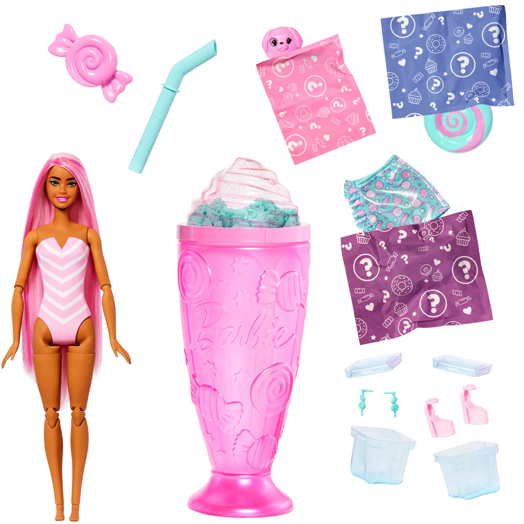 Barbie: Slime reveal illatos shaker - Pink - Mattel kép 2