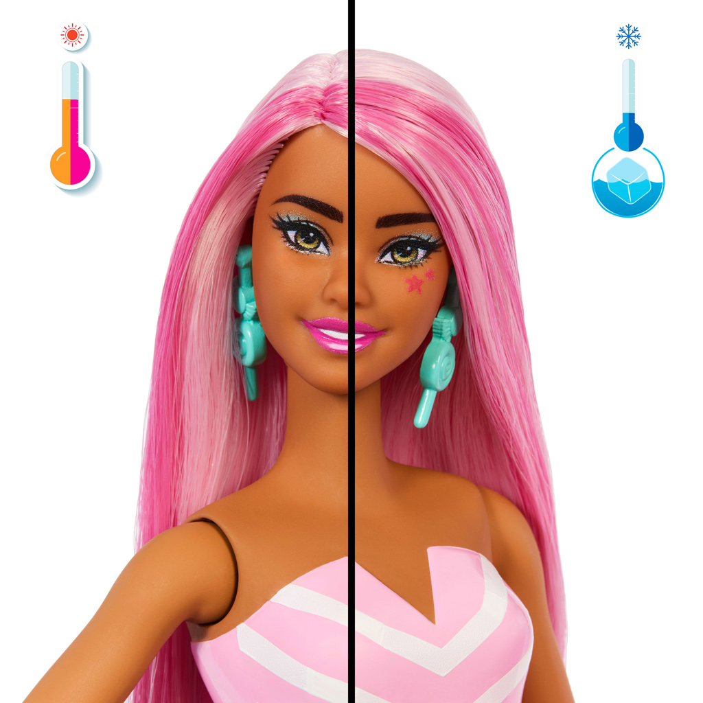 Barbie: Slime reveal illatos shaker - Pink - Mattel kép 3