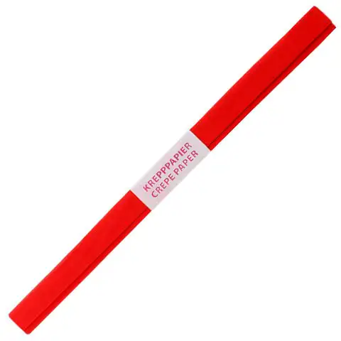 Spirit: Piros színű krepp papír 200x50cm-es