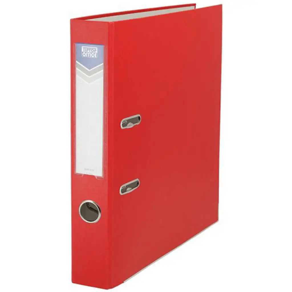 Spirit: Piros Prémium gyűrűs dosszié A4-es 5,5cm