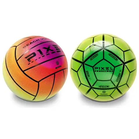 Pixel strandröplabda 14cm - Mondo Toys