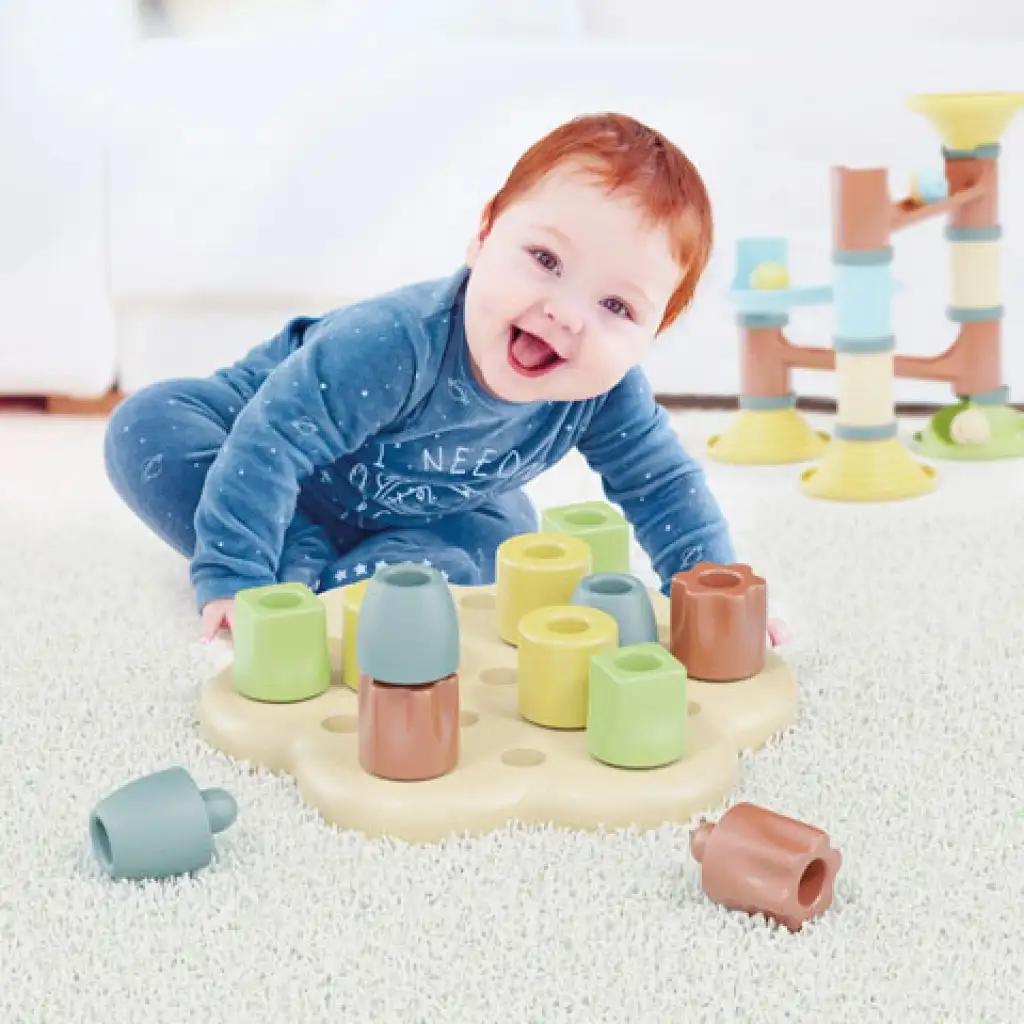 Quercetti: Play Bio Chunky pötyi 13db-os kép 3